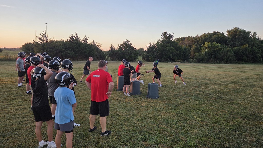 High School Football Practice
