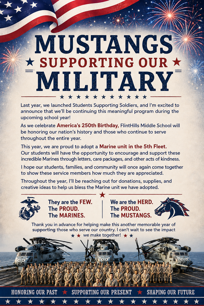 Mustangs Supporting Our Military