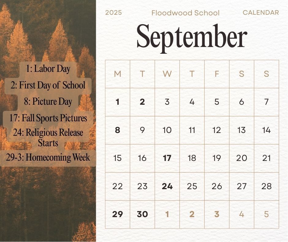 September Calendar