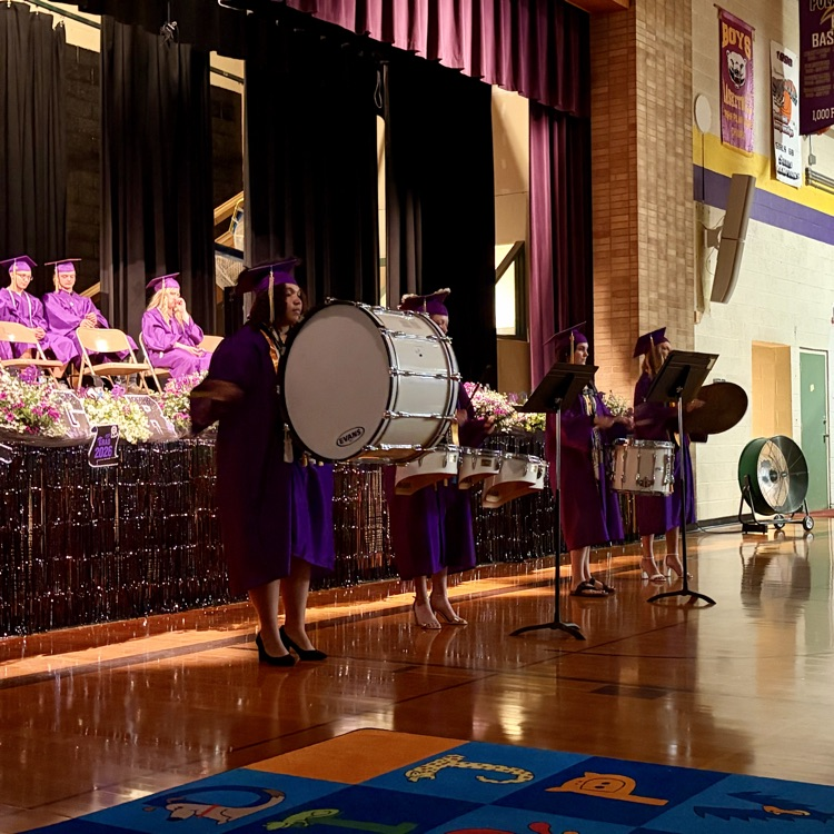 Drumline at graduation