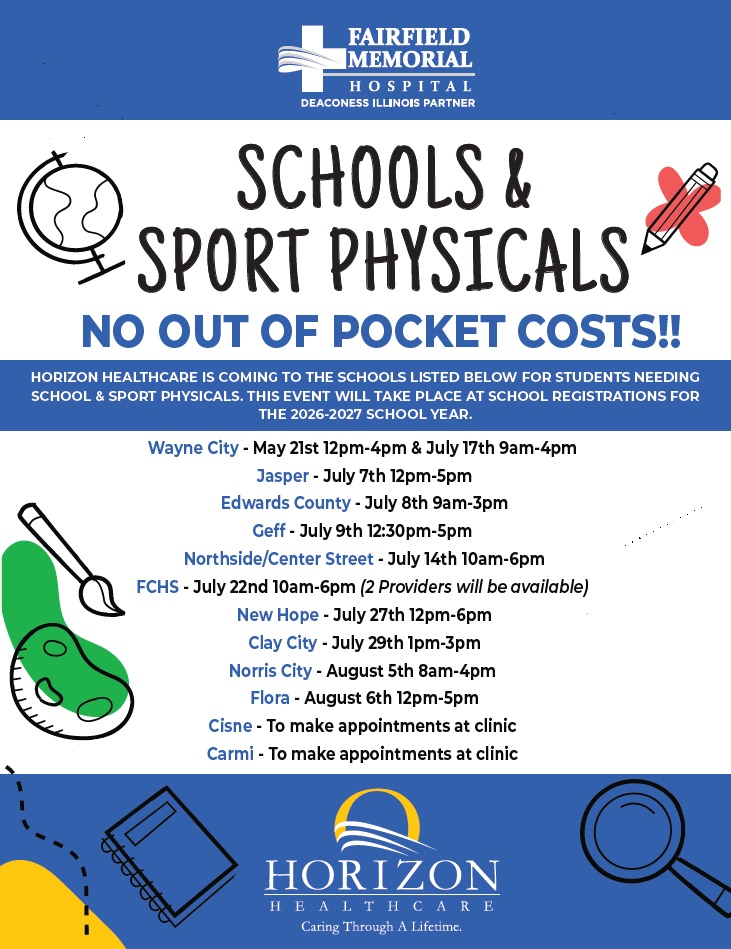 School and Sports Physicals