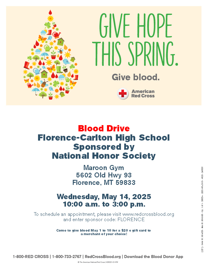 May 14, 2025 Red Cross Blood Drive