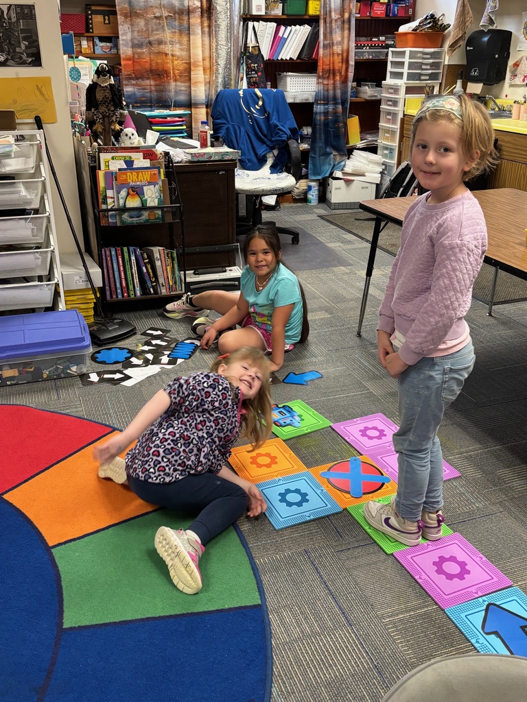 Kinesthetic coding with kindergarteners! 
