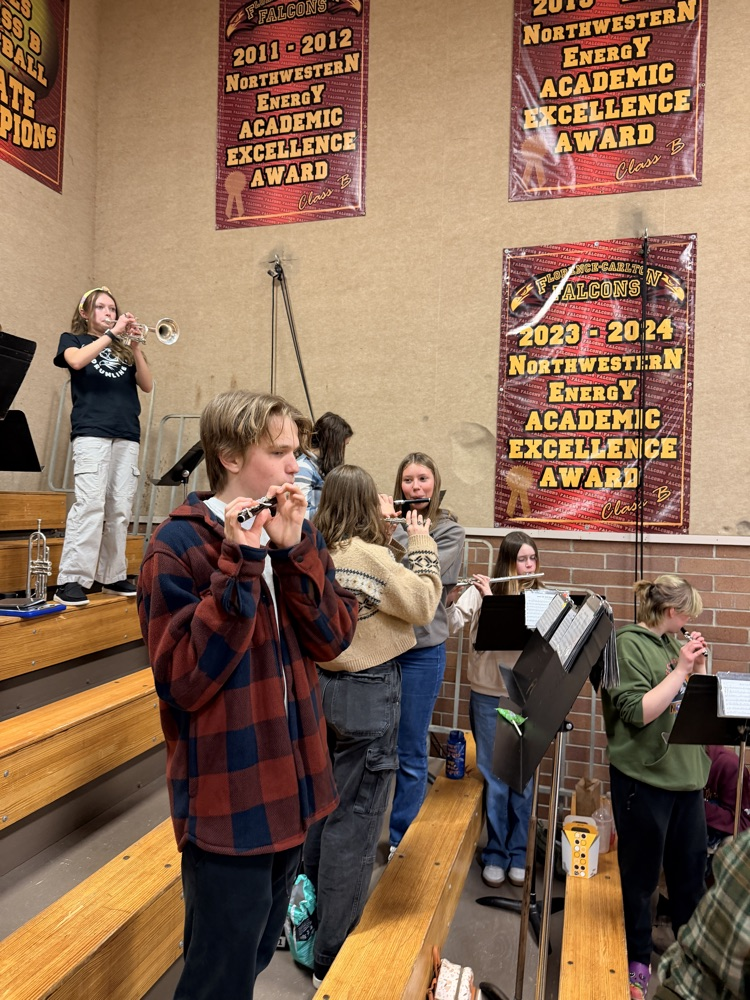 The flautists and Milah. 