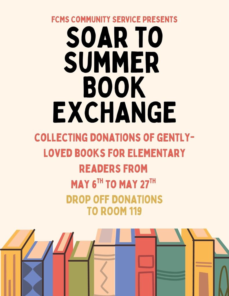 SOAR to Summer Book Exchange Donation Drive