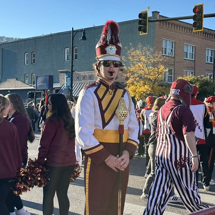Drum Major Asher Simmerman