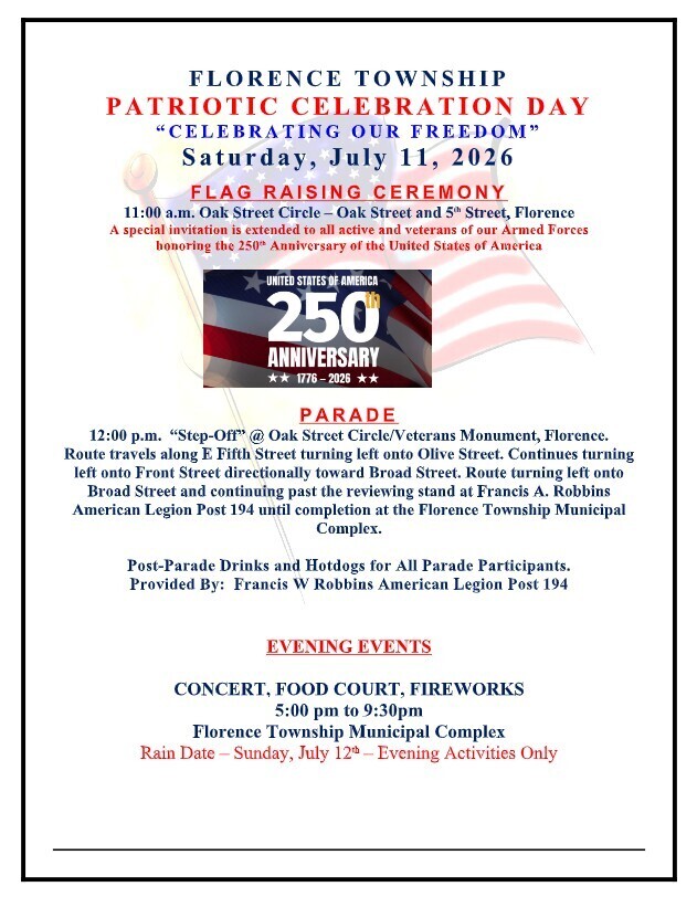 Florence Twp. Patriotic Day Parade