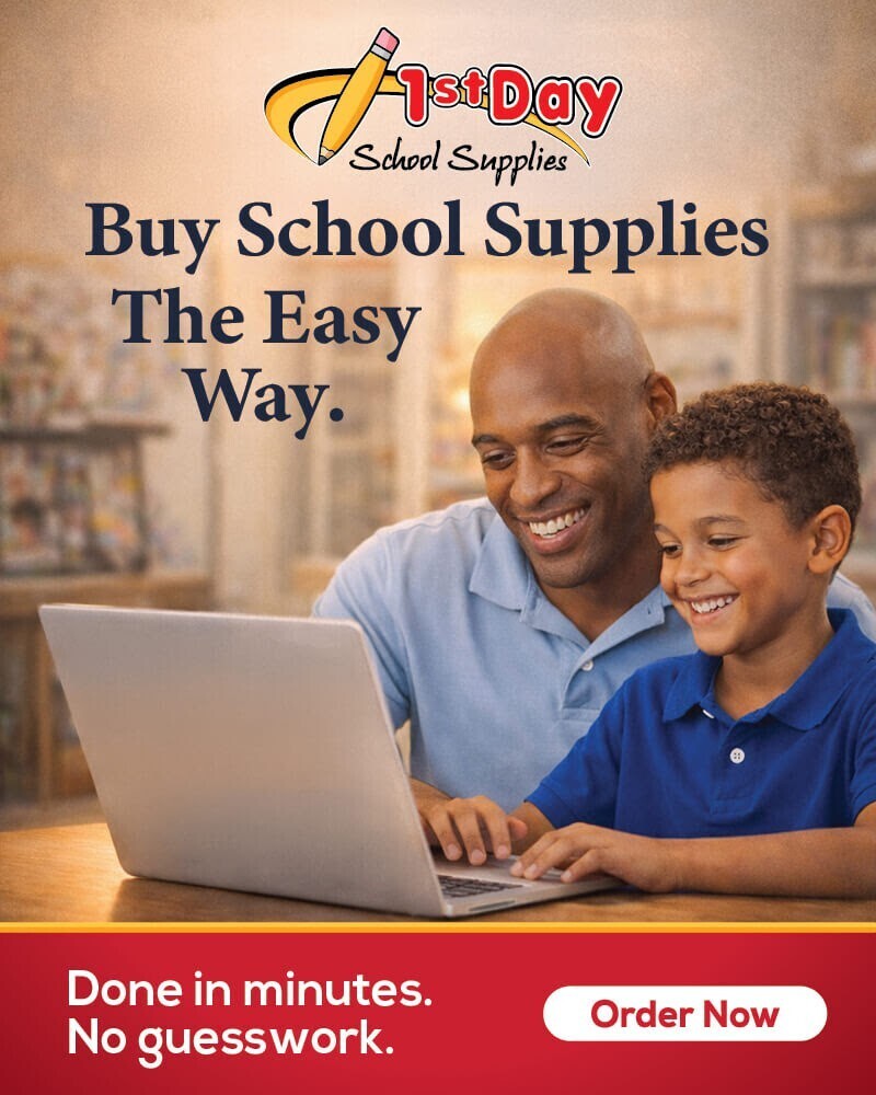 Buy School Supplies the easy way.