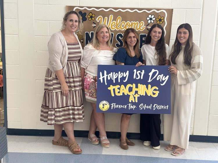 Picture of preschool new staff with admin