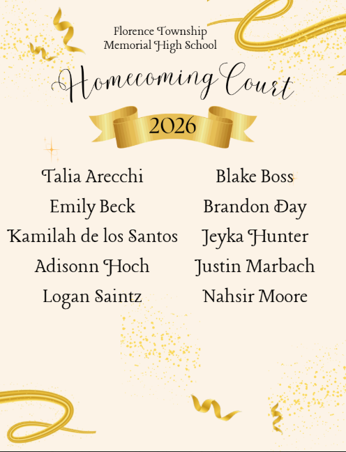Homecoming Court list
