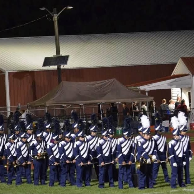 FHS band marching
