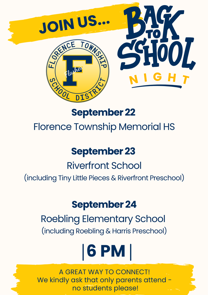 back to school night flyer