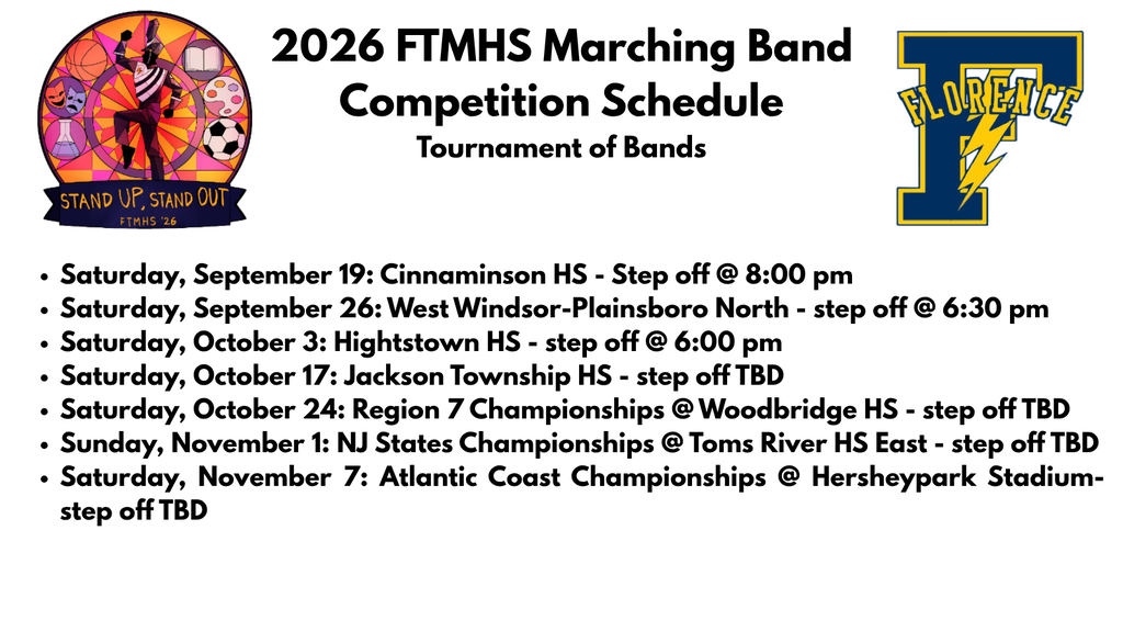 Marching Flashes Competitio Schedule
