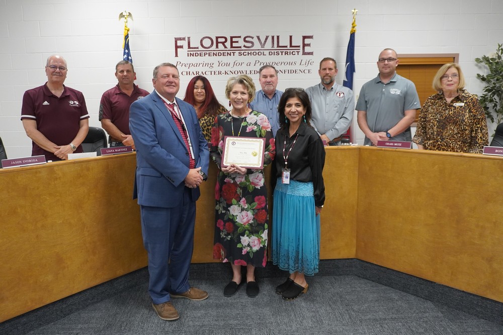 board members and district leadership