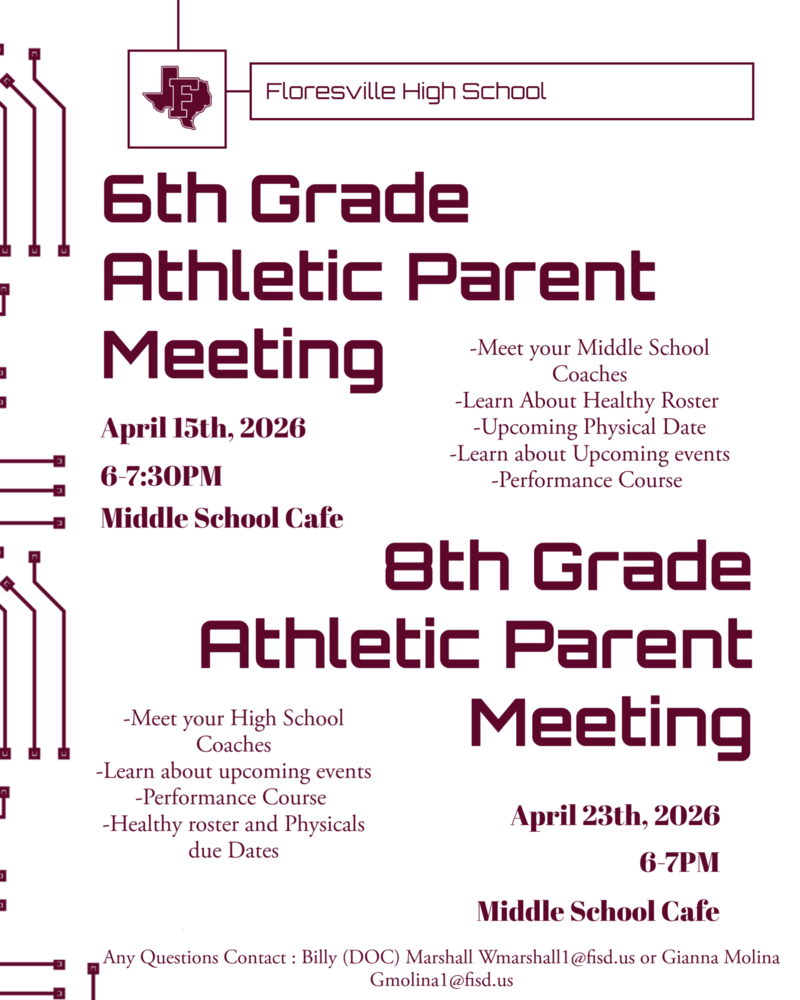 Athletic Physical Flyer