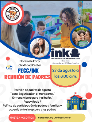 Spanish Version INK August Parent Meeting