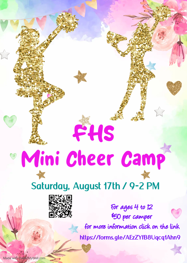 cheer camp flyer