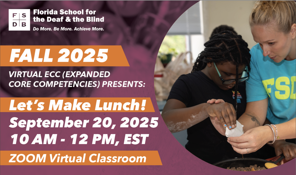 Virtual ECC Presents Let's Make Lunch: Fall 2025