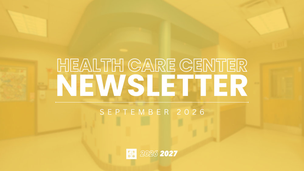Health Care Center Newsletter –  September 2026