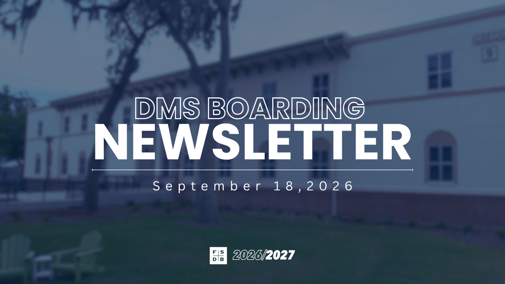 DMS Boarding Newsletter Thumbnail – September 18, 2026