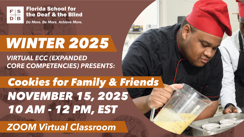 FSDB Winter 2025 Virtual ECC: Cookies for Family & Friends Graphic