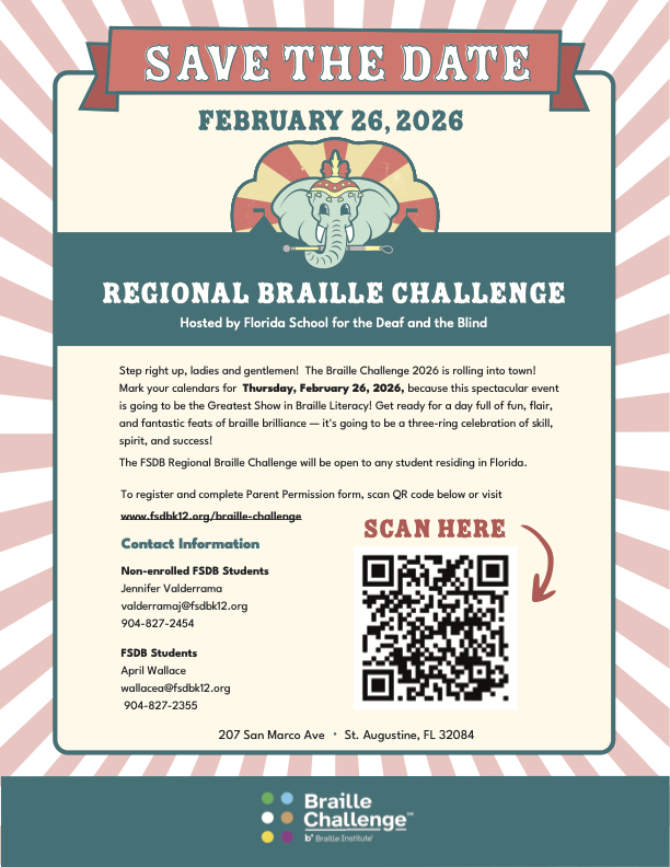 A flyer that says "Save the Date" with important information that include the date February 26, 2026 and contact information. 