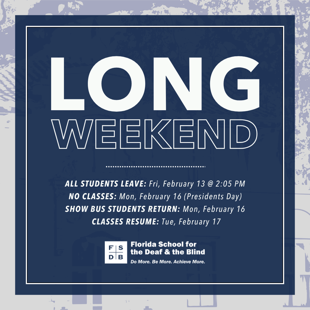 Long Weekend Graphic: February 13, 2026