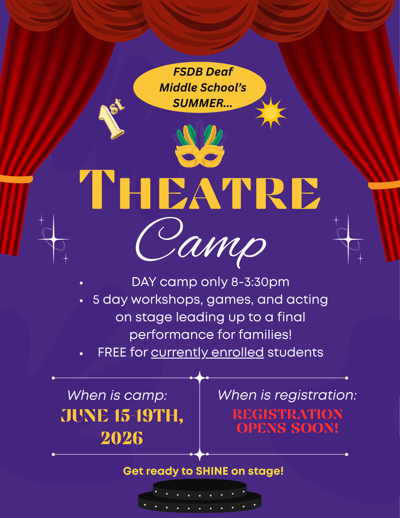 2026 DMS Theatre Camp Flyer.