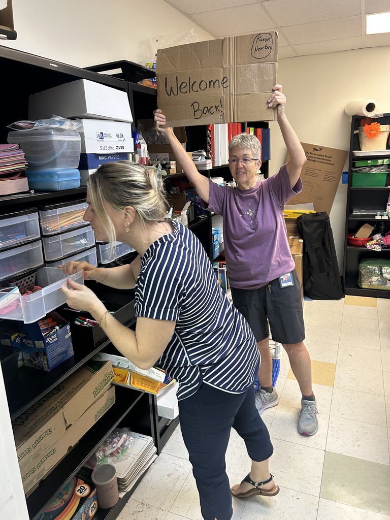 Welcome back sign 4
