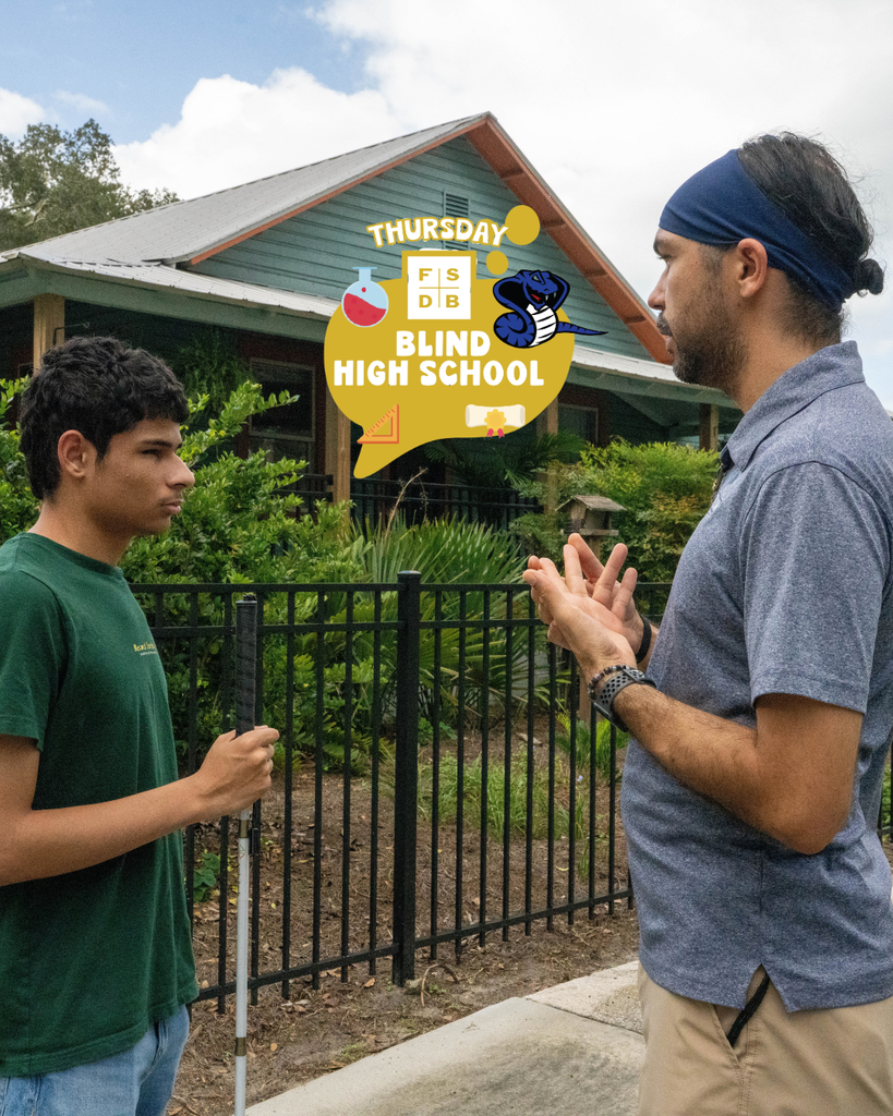 Marco and Carlos talk to each other about their plans for the lesson in the Fullerwood neighborhood.