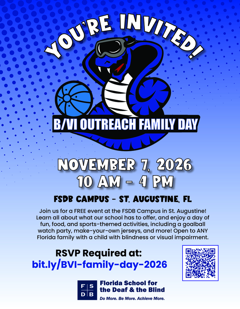 Blue and White Flyer with White and Blue text sharing information about the event which is also shown in the comments.