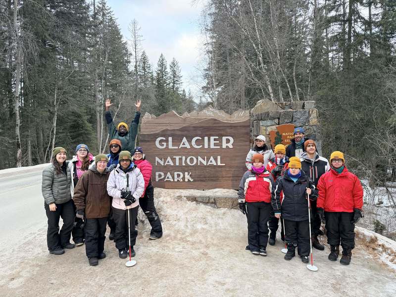 Glacier National Park Group Photo