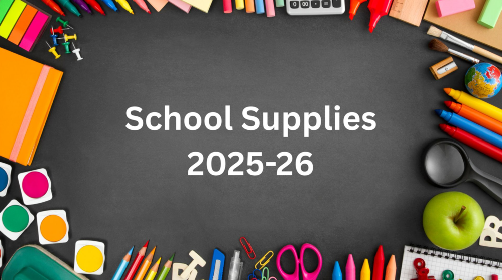 School Supplies 2025-26