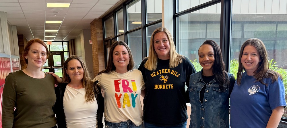 teachers standing together