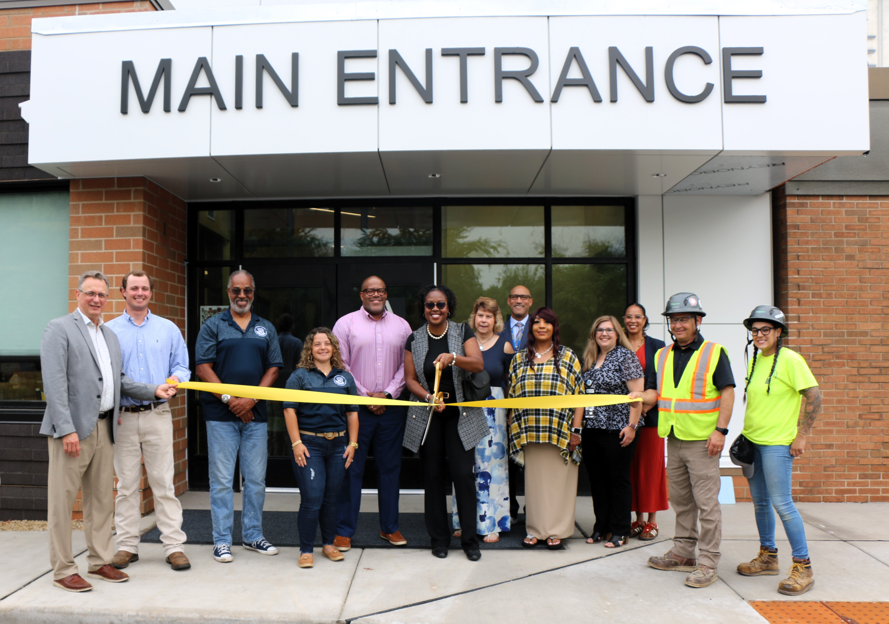Ribbon Cutting at Heather Hill School