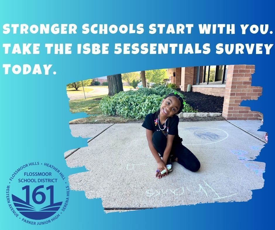 Stronger Schools start with you! Take the ISBE 5 Esstentials survey today.