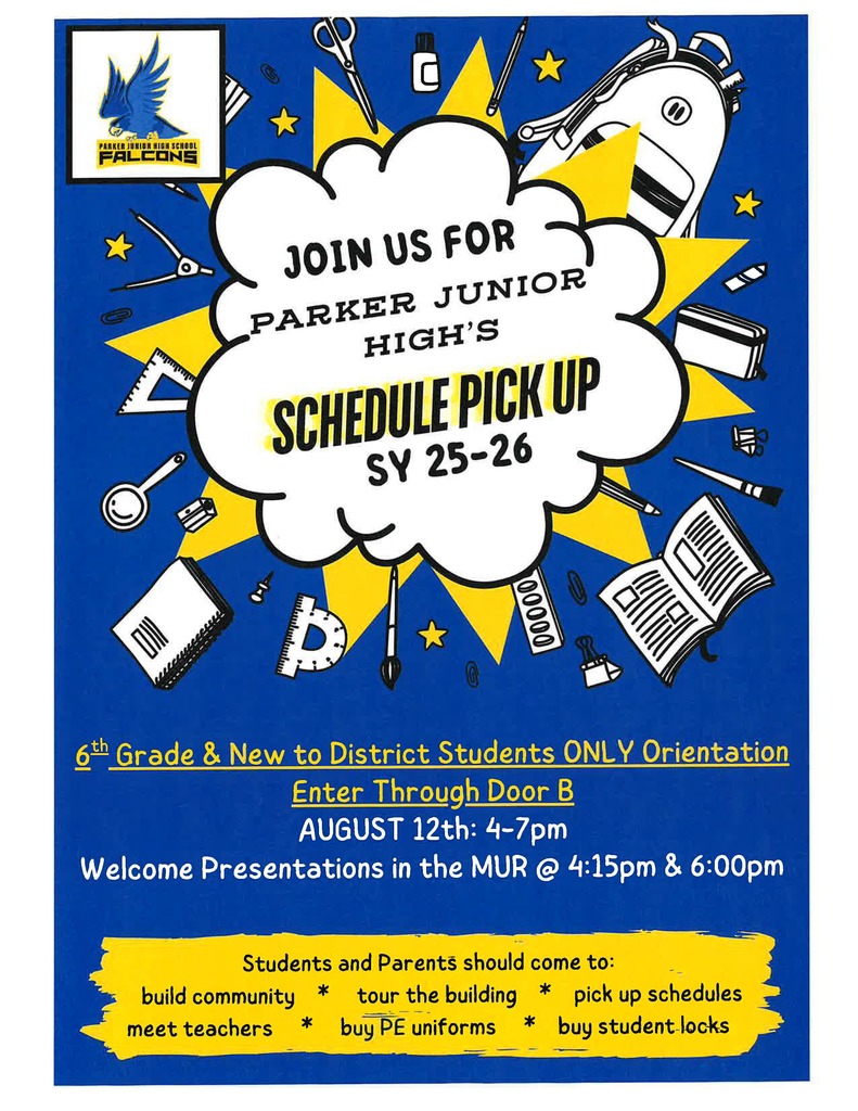 Schedule pick up 