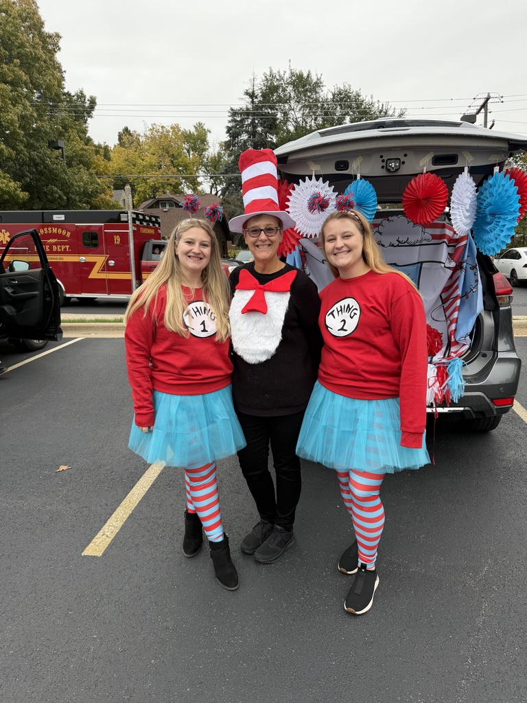 staff at a trunk or treat