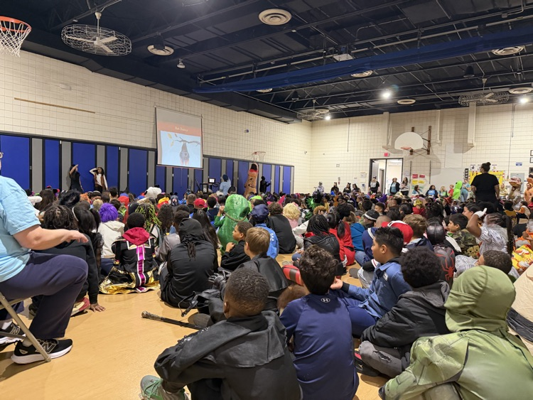 kids in a sing a long 