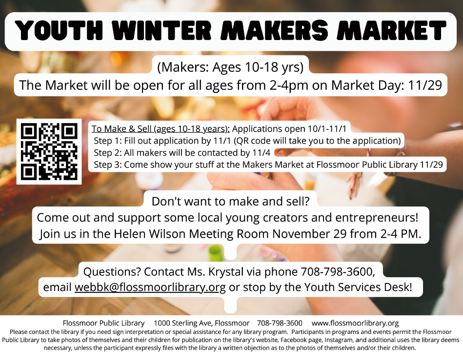 Youth Winter Makers Market