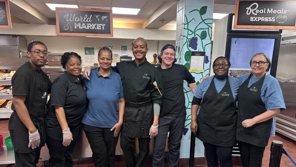 Chef and the cooking team