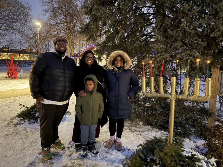 smith family on Kwanza 