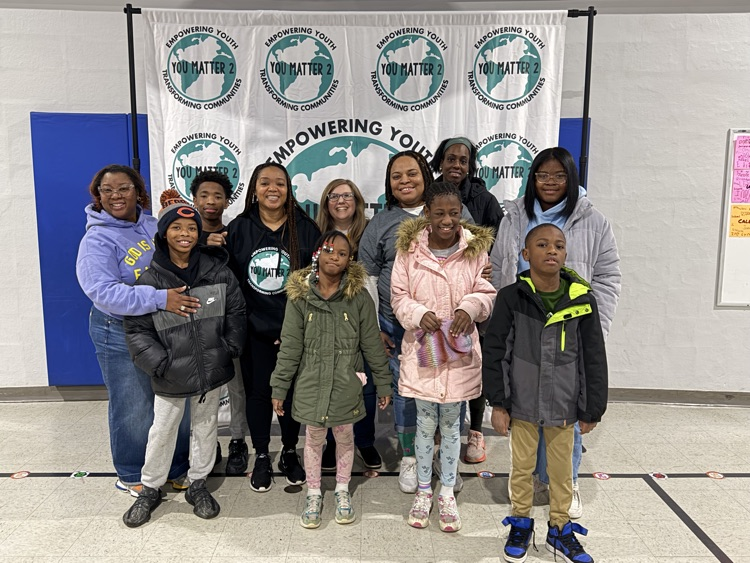 students and staff MLK DAY