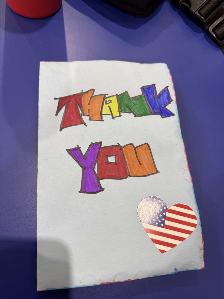 A card that says thank you with the USA logo