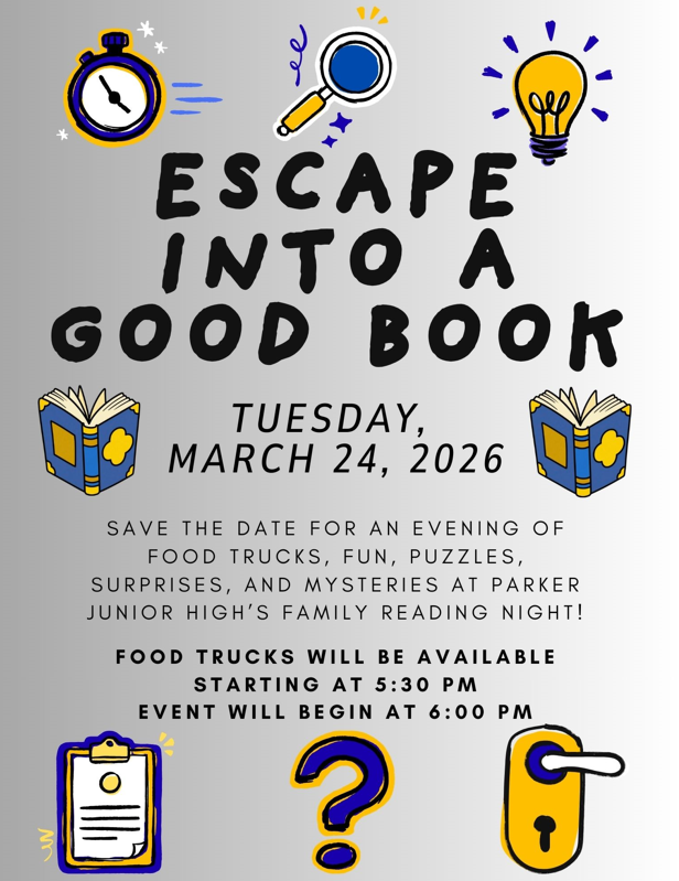 Escape into a good book 