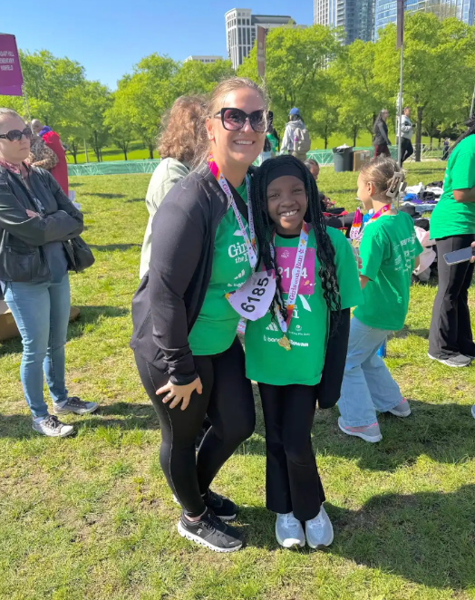 teacher and runner 