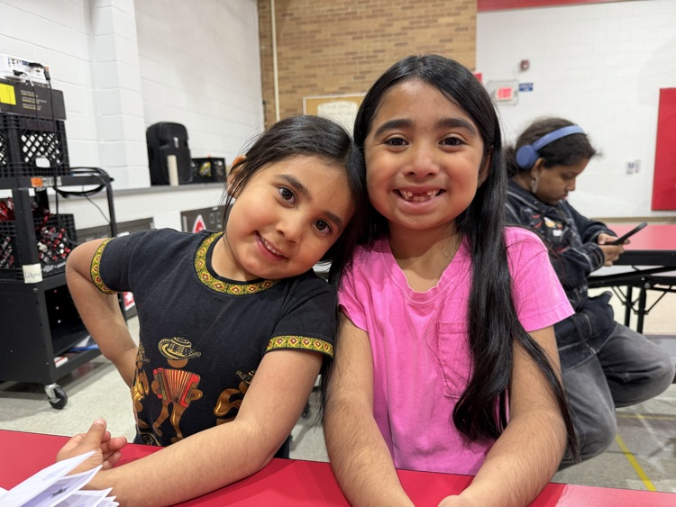 girls smiling 
