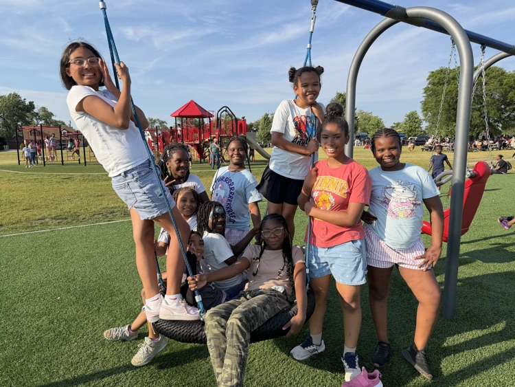 kids at the party