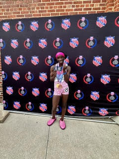 runner gold medal