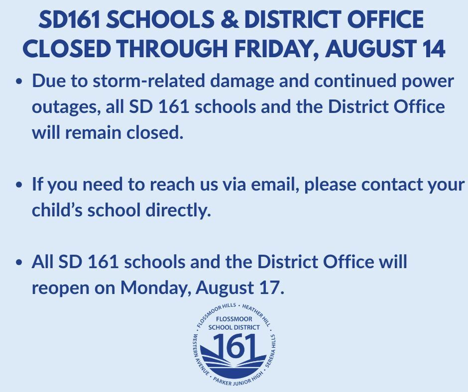 Schools closed 